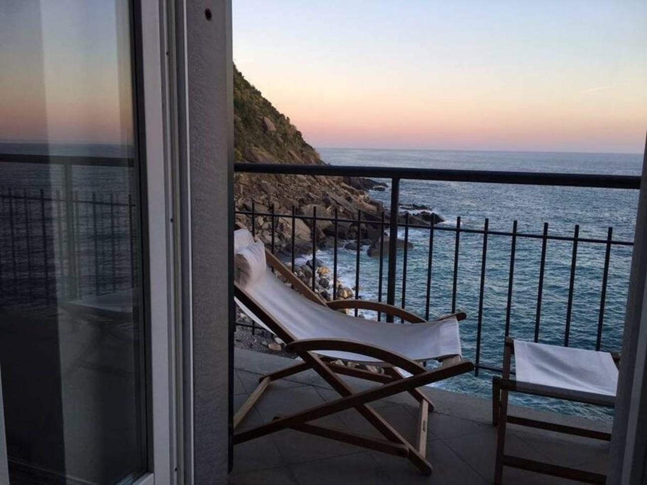 Ferienwohnung Carattino 12 Idyllic Seafront Retreat Vernazza Exterior foto